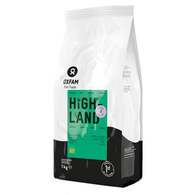 Oxfam fairtrade koffiebonen BIO HIGHLAND (1kg)