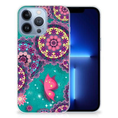 Apple iPhone 13 Pro | Hoesje maken | Cirkels en Vlinders