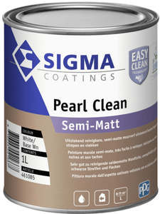 sigma pearl clean semi-matt wit 10 ltr