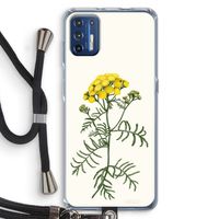Tansy: Motorola Moto G9 Plus Transparant Hoesje met koord