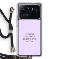 Tequila: Xiaomi Mi 11 Ultra Transparant Hoesje met koord