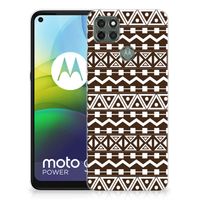 Motorola Moto G9 Power TPU bumper Aztec Brown - thumbnail