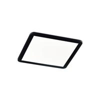 Trio Vierkante plafonnièreCamilla 40cm mat zwart - 689314032