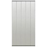 Vliegengordijn 5-delig 120x240 cm mesh zwart