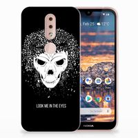 Silicone Back Case Nokia 4.2 Skull Hair - thumbnail