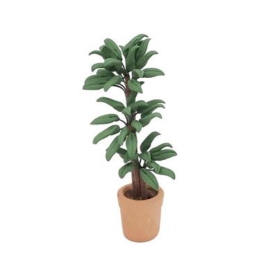 1:12 Mini Doll House meubilair scène decoratie plant ingegoten Braziliaanse hout model