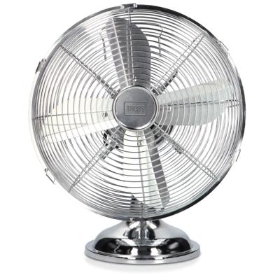 Trebs 99384 - Tafelventilator - Retro - Chroom
