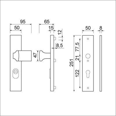 VH BESLAG KT PC 70 F1 891368