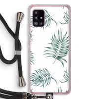 Simple leaves: Samsung Galaxy A51 5G Transparant Hoesje met koord