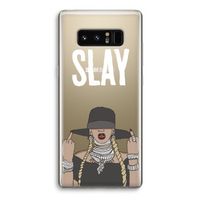 Slay All Day: Samsung Galaxy Note 8 Transparant Hoesje