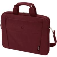 Dicota Laptoptas Tasche / Notebook / Slim Case BASE / Geschikt voor max. (laptop): 35,8 cm (14,1) Rood