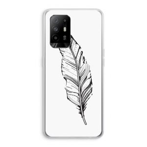 Pluim: Oppo A94 5G Transparant Hoesje