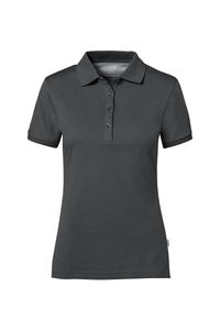 Hakro 214 COTTON TEC® Women's polo shirt - Anthracite - L