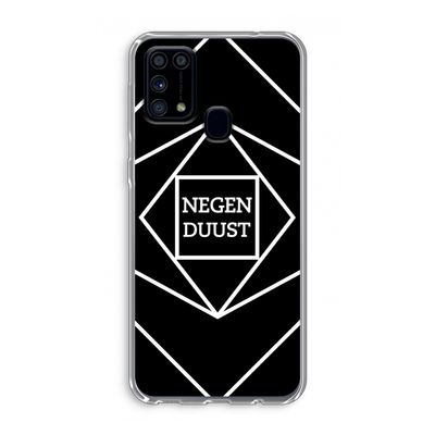 Negenduust geometrisch: Samsung Galaxy M31 Transparant Hoesje