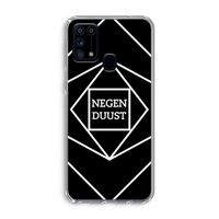 Negenduust geometrisch: Samsung Galaxy M31 Transparant Hoesje