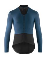 Assos Equipe R S11 fietsshirt lange mouw petrol blue heren XL