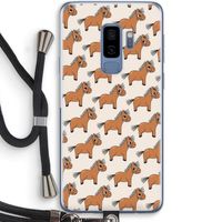 Pony: Samsung Galaxy S9 Plus Transparant Hoesje met koord