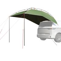VidaXL Autotent waterdicht groen VidaXL Autotent waterdicht groen