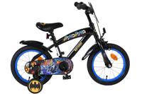 Batman kinderfiets - jongens - 14 inch - zwart