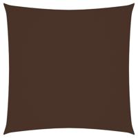 Zonnescherm vierkant 2x2 m oxford stof bruin
