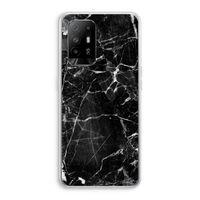 Zwart Marmer 2: Oppo A94 5G Transparant Hoesje