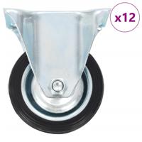 12 st Wielen vast 75 mm 12 st Wielen vast 75 mm