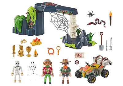 PLAYMOBIL Sports & Action - Schatzoeken in de jungle Constructiespeelgoed