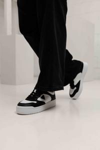 Guess Miram Sneaker Dames Zwart/Wit - Maat 36 - Kleur: WitZwart | Soccerfanshop