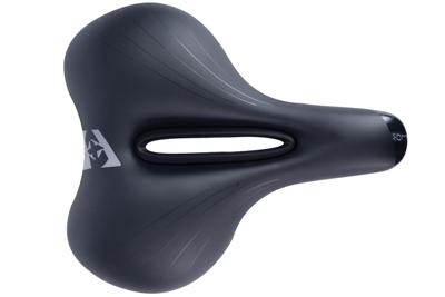 OXC Contour Flow Unisex Zadel - Zwart OXC Contour Flow Unisex Zadel - Zwart