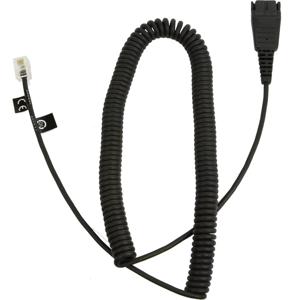 Jabra 06.01.8800 Telefoonheadset kabel 2.00 m Zwart