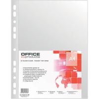 OFFICE products geperforeerde showtas, A4, 40 micron, glashelder, pak van 100 stuks