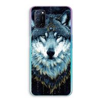 Darkness Wolf: Oppo A72 Transparant Hoesje