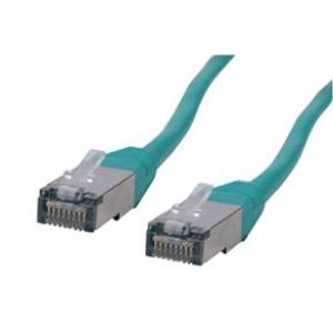 Haiqoe UTP CAT5 Patch cable 1M SFTP RJ45 green