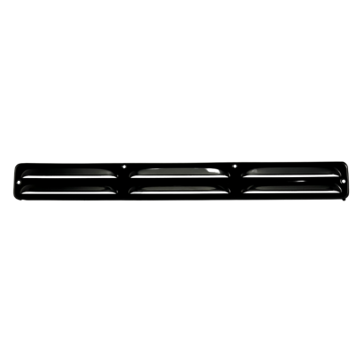 Aluminium Lüftungsgitter Aufbaumontage 370 X 40mm Schwarz (1-3704z)