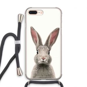 Daisy: iPhone 7 PLUS Transparant Hoesje met koord