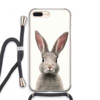 Daisy: iPhone 7 PLUS Transparant Hoesje met koord