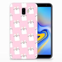 Samsung Galaxy J6 Plus (2018) TPU Hoesje Sleeping Cats - thumbnail