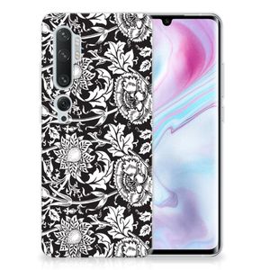 Xiaomi Mi Note 10 Pro TPU Case Black Flowers