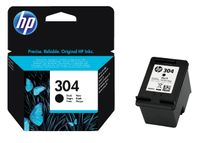 Inktcartridge HP N9K06AE 304 zwart - thumbnail