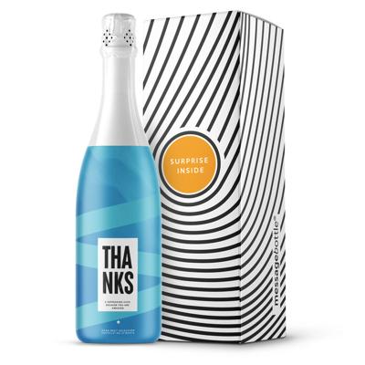 MessageBottle Cava Thanks