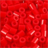 NABBI Strijkkralen, afm 5x5 mm, gatgrootte 2,5 mm, medium, rood (32231), 6000 stuk/ 1 doos