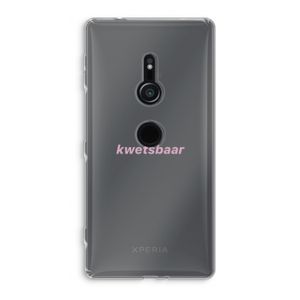 kwetsbaar: Sony Xperia XZ2 Transparant Hoesje