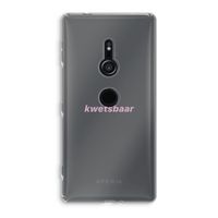kwetsbaar: Sony Xperia XZ2 Transparant Hoesje kwetsbaar: Sony Xperia XZ2 Transparant Hoesje