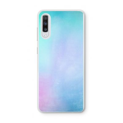 mist pastel: Samsung Galaxy A70 Transparant Hoesje