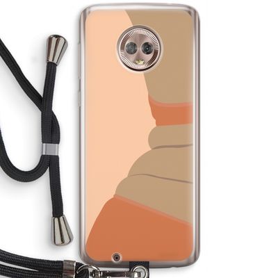 Bikini: Motorola Moto G6 Transparant Hoesje met koord