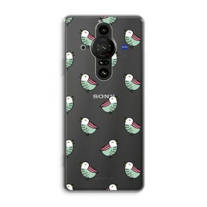 Vogeltjes: Sony Xperia Pro-I Transparant Hoesje