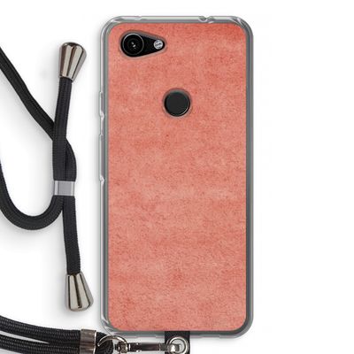 Marrakech Walls: Pixel 3a Transparant Hoesje met koord