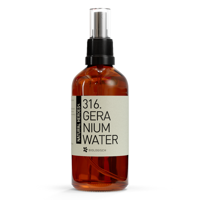 Geraniumwater, Biologisch (Hydrosol) 100 ml