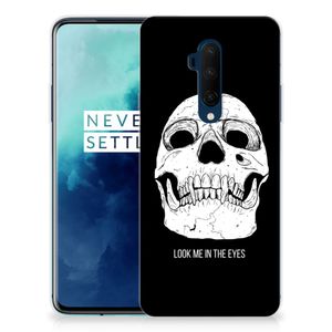 Silicone Back Case OnePlus 7T Pro Skull Eyes