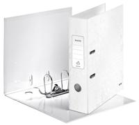 Leitz 180° WOW Lever Arch File - pearl white ringband A4 Wit